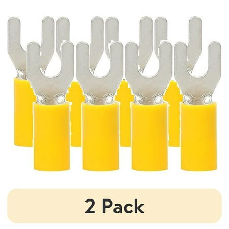 (2 pack) Ever Start 28-Piece Assorted Automotive Connector Kit, Yellow, UL Certified