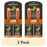 2 pack Evercare Gain Scented Lint Roller Twin Pack, 90 Sheets Per Roll, 180 Total Sheets, Ergonomic Handle