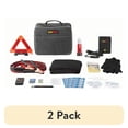 thumbnail interactive-video image 1 of (2 pack) Everstart Emergency Deluxe Kit, All Car Makes, Models Assembled Product Height 9in x 12in x 5in 5lb, 1 of 9