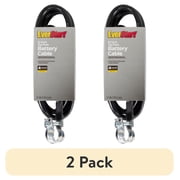 2 pack Everstart LF51-4L-77 4-Gauge Top Post Battery Cable, 51-Inches