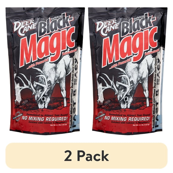 (2 pack) Evolved Habitats Deer Cane Black Magic Attractant Powder