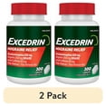 thumbnail image 1 of (2 pack) Excedrin Migraine Relief Caplets Acetaminophen 250mg, Aspirin 250mg. Caffeine 65mg Pain Reliever 300 Count, 1 of 6