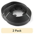 thumbnail image 1 of (2 pack) Expert Gardener 2-inch Tall Wall No-Dig Landscape Edging, 30-ft., Plastic, Black, 1 of 22