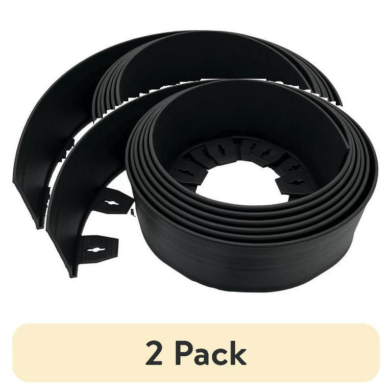 2 pack) Expert Gardener 20-ft No-Dig Landscape Edging Kit, 4-in