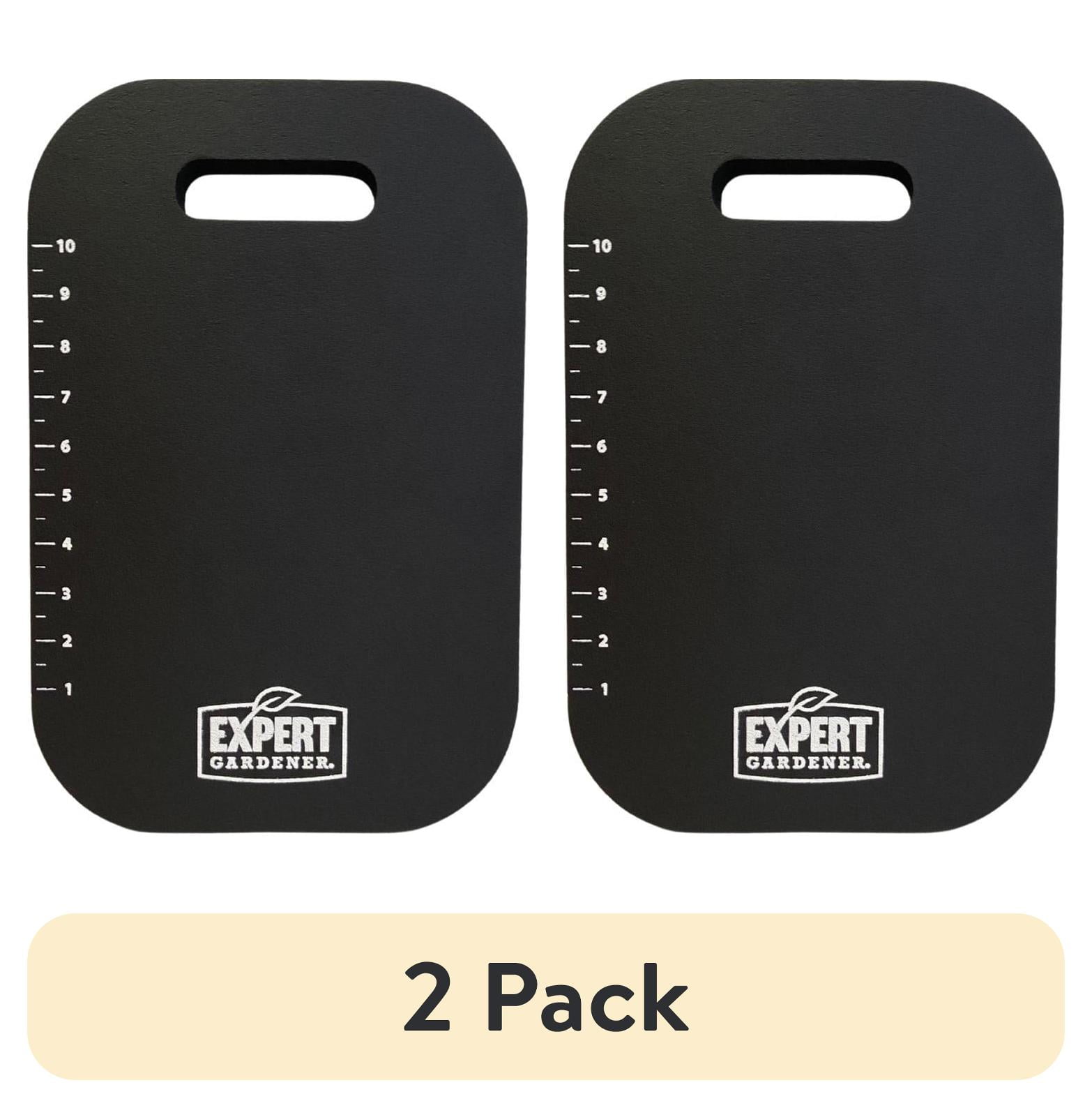 (2 pack) Expert Gardener Kneeling Pad 10"x15"x1", Black 1 lb