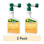 2 pack Expert Gardener Weed and Feed Fertilizer Ready to Spray 32 oz.