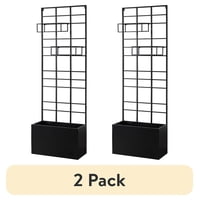 2-Pack Expert Gardener Metal Raised Bed With Trellis only .00: eDeal Info