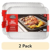 2 pack Expert Grill? Disposable Grill Topper 3 ct Pack