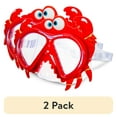 thumbnail image 1 of (2 pack) EyePop Red Crabby Swim Goggle Mask, Unisex, 1 of 10
