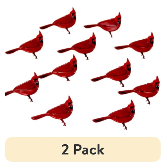(2 pack) Eyelet Outlet Shape Brads 12/Pkg-Cardinal 1