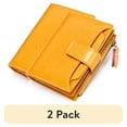 thumbnail image 1 of (2 pack) FALAN MULE Small Wallet for Women Genuine Leather Bifold Purse RFID Blocking Card Holder, 1 of 9