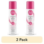 (2 pack) FDS Intimate + Body Dry Feminine Deodorant Spray, Extra Strength, 2 oz