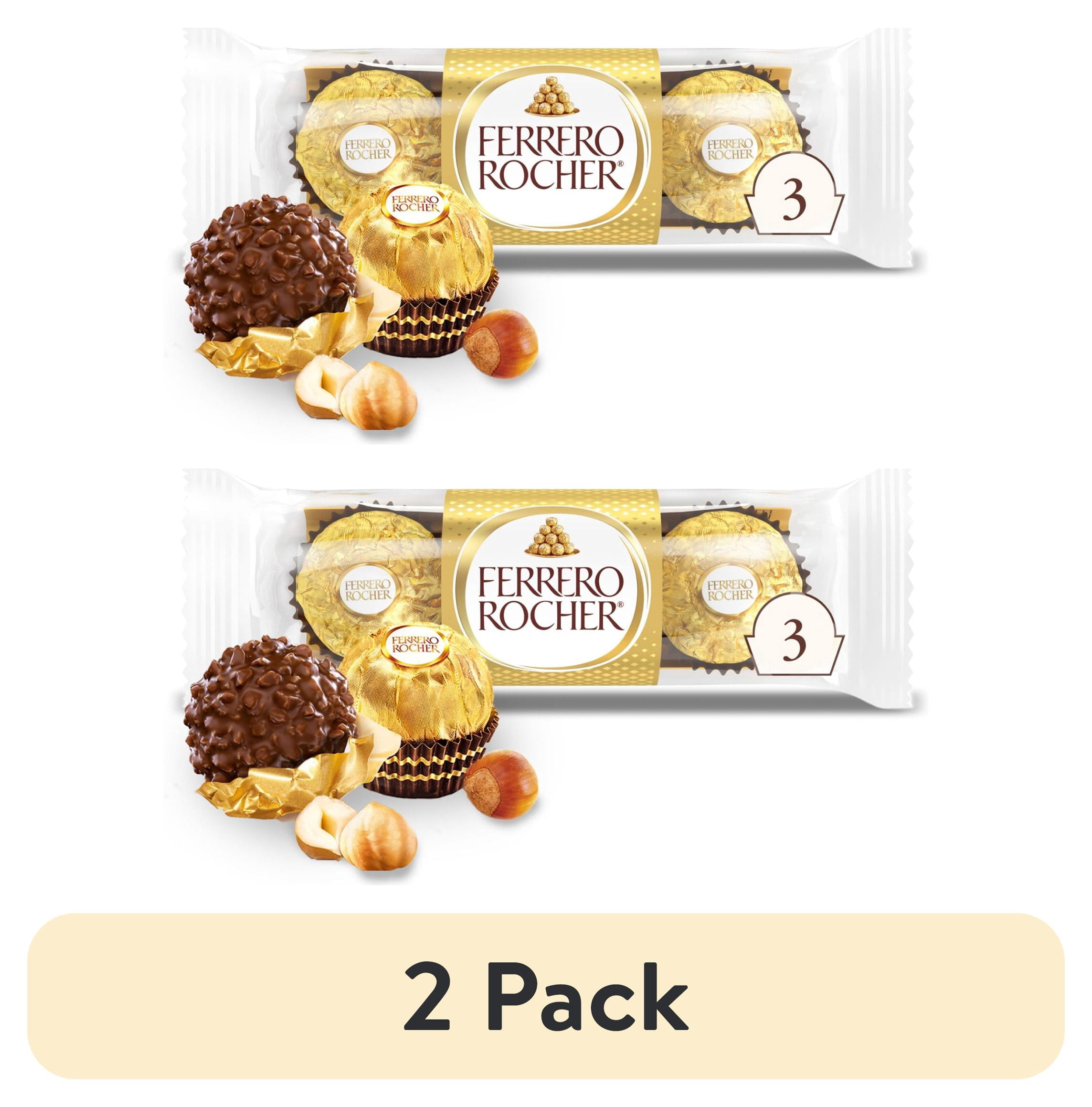 Ferrero Rocher, Gourmet Hazelnut Milk Chocolate Gift Box, 16 ct, 7