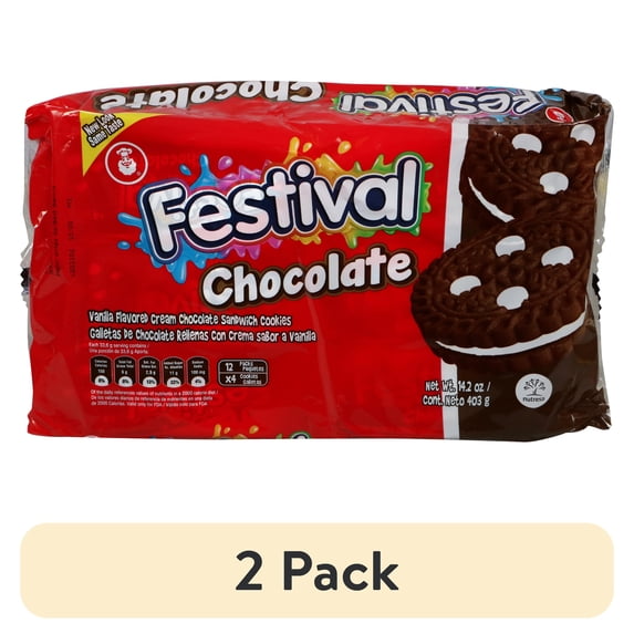 (2 pack) FESTIVAL Chocolate Cookies