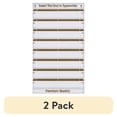 thumbnail image 1 of (2 pack) FF-L9 Color Coded Type/Handwrite File Folder Labels, 1 of 4