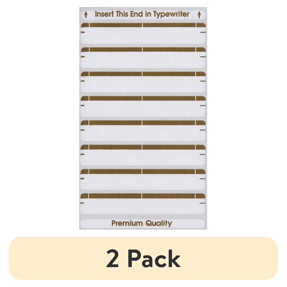 (2 pack) FF-L9 Color Coded Type/Handwrite File Folder Labels