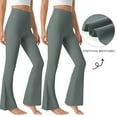 thumbnail image 1 of (2 pack) FITOP Flare Yoga Pants for Women Buttery Soft High Waist Bootcut Pants Workout Leggings, 1 of 10