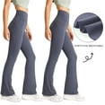 thumbnail image 1 of (2 pack) FITOP Flare Yoga Pants for Women Buttery Soft High Waist Bootcut Pants Workout Leggings, 1 of 10