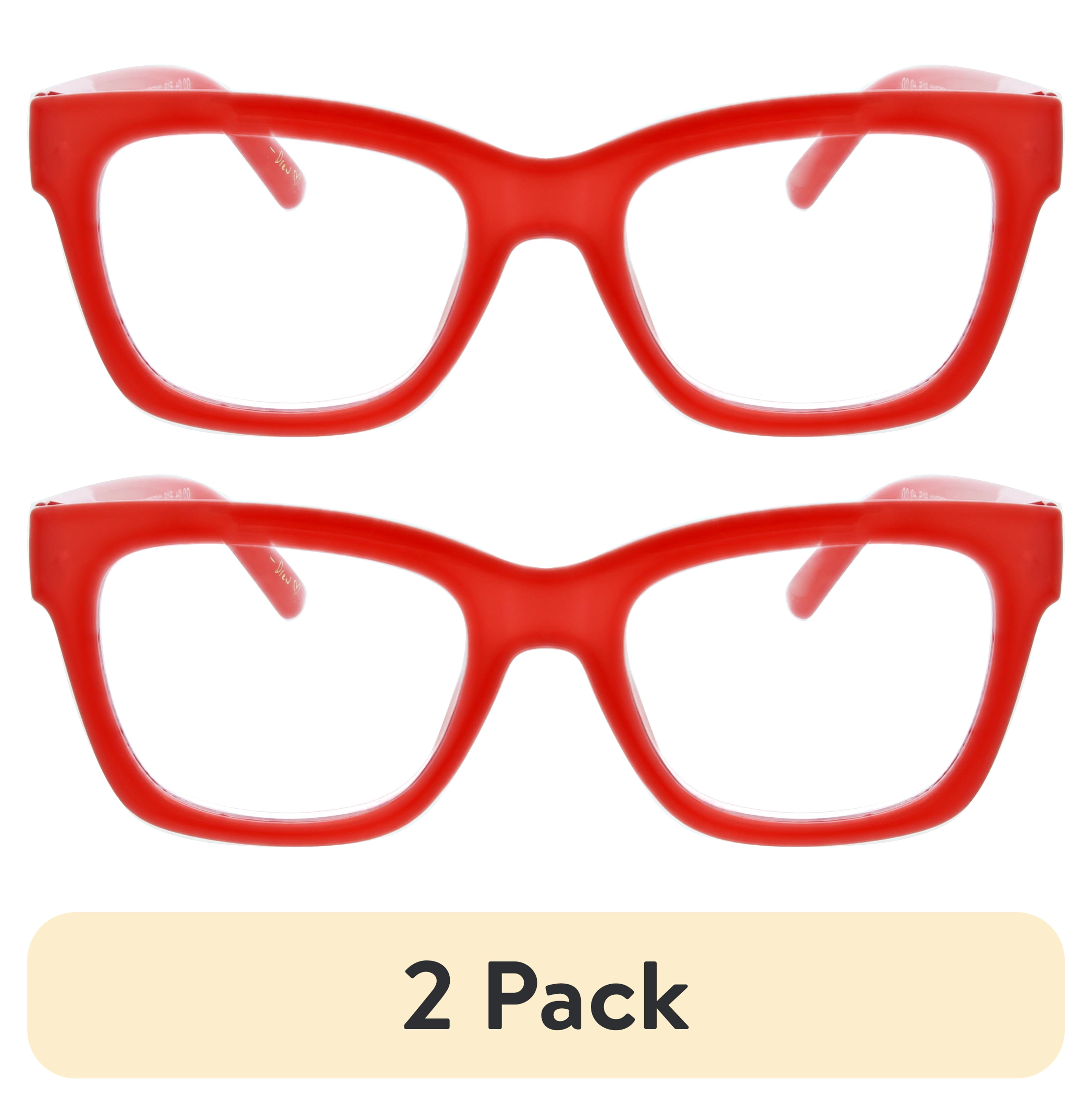 (2 pack) FLOWER Womens Reading Glasses - FLR102 Camellia +2.50