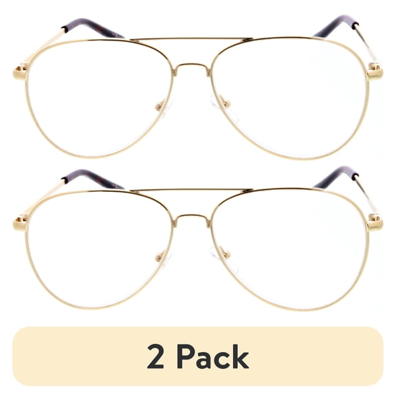 (2 pack) FLOWER Womens Reading Glasses - FLR105 Marjoram +1.25