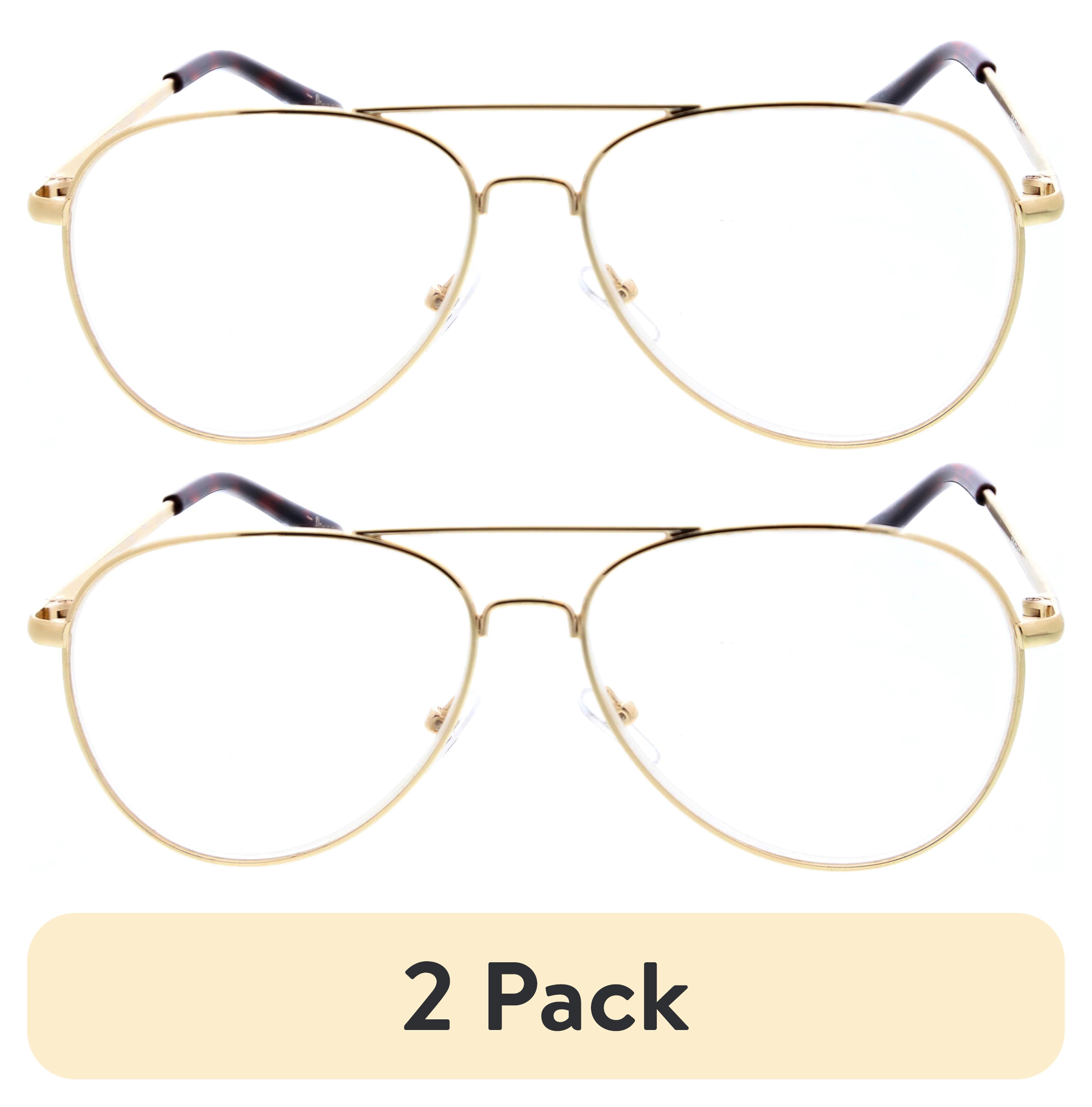 (2 pack) FLOWER Womens Reading Glasses - FLR105 Marjoram +1.50