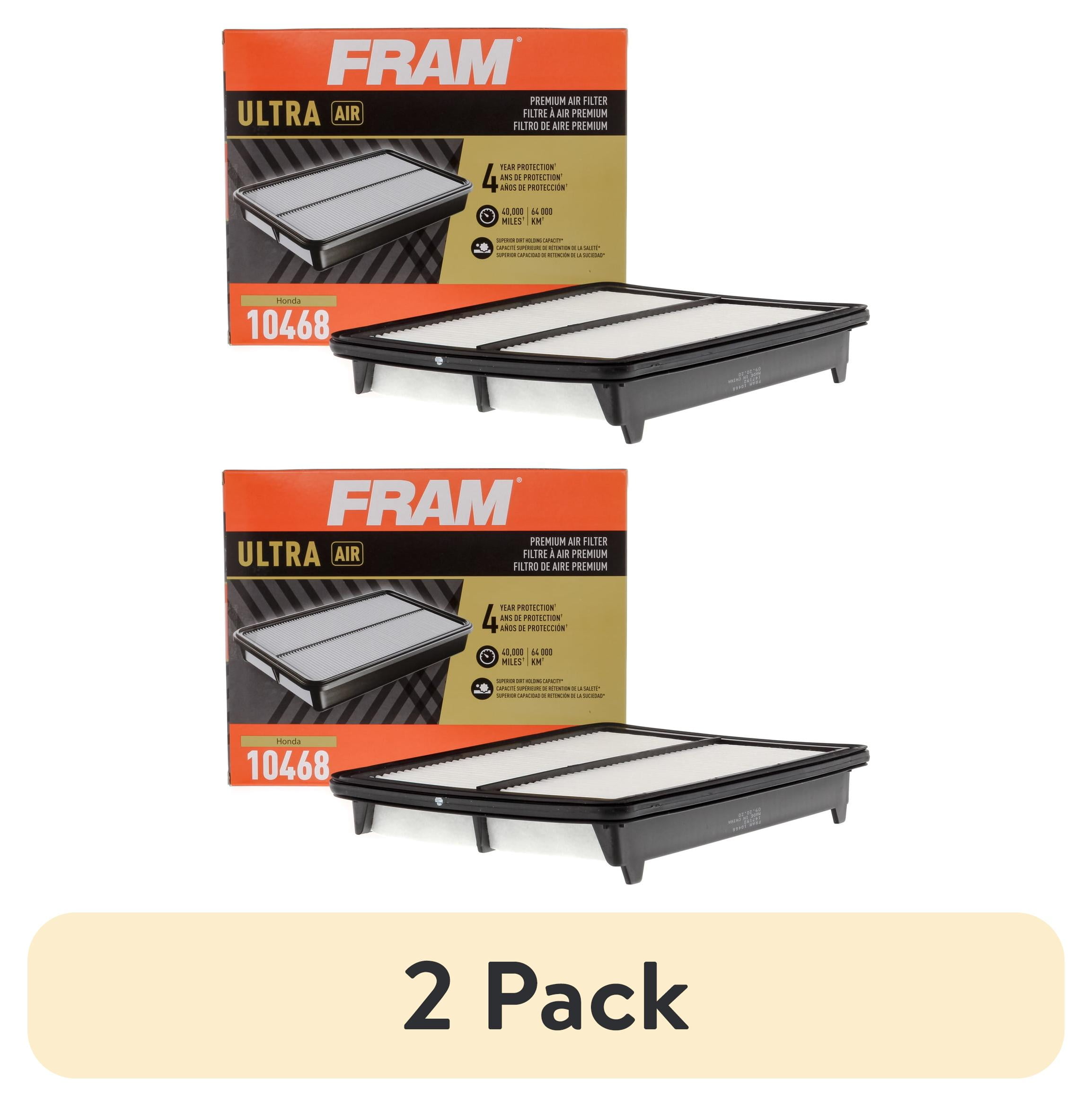 (2 pack) FRAM Ultra Air XGA10468, Premium Engine Air Filter ...