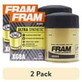 thumbnail image 1 of (2 pack) FRAM Ultra Synthetic Oil Filter, XG8A, 20K mile Replacement Filter for Select Vehicles, 1 of 12