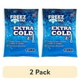 thumbnail image 1 of (2 pack) FREEZ PAK Extra Cold - 2C Ice Bag Reusable Ice Block Substitute, Blue, 1 of 5