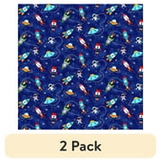 (2 pack) Fabric Cut Spaceships