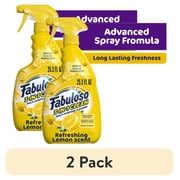 2 pack Fabuloso 3-in-1 Clean Spray, Multi-Purpose Cleaner, Refreshing Lemon Scent, 25.3 fl oz