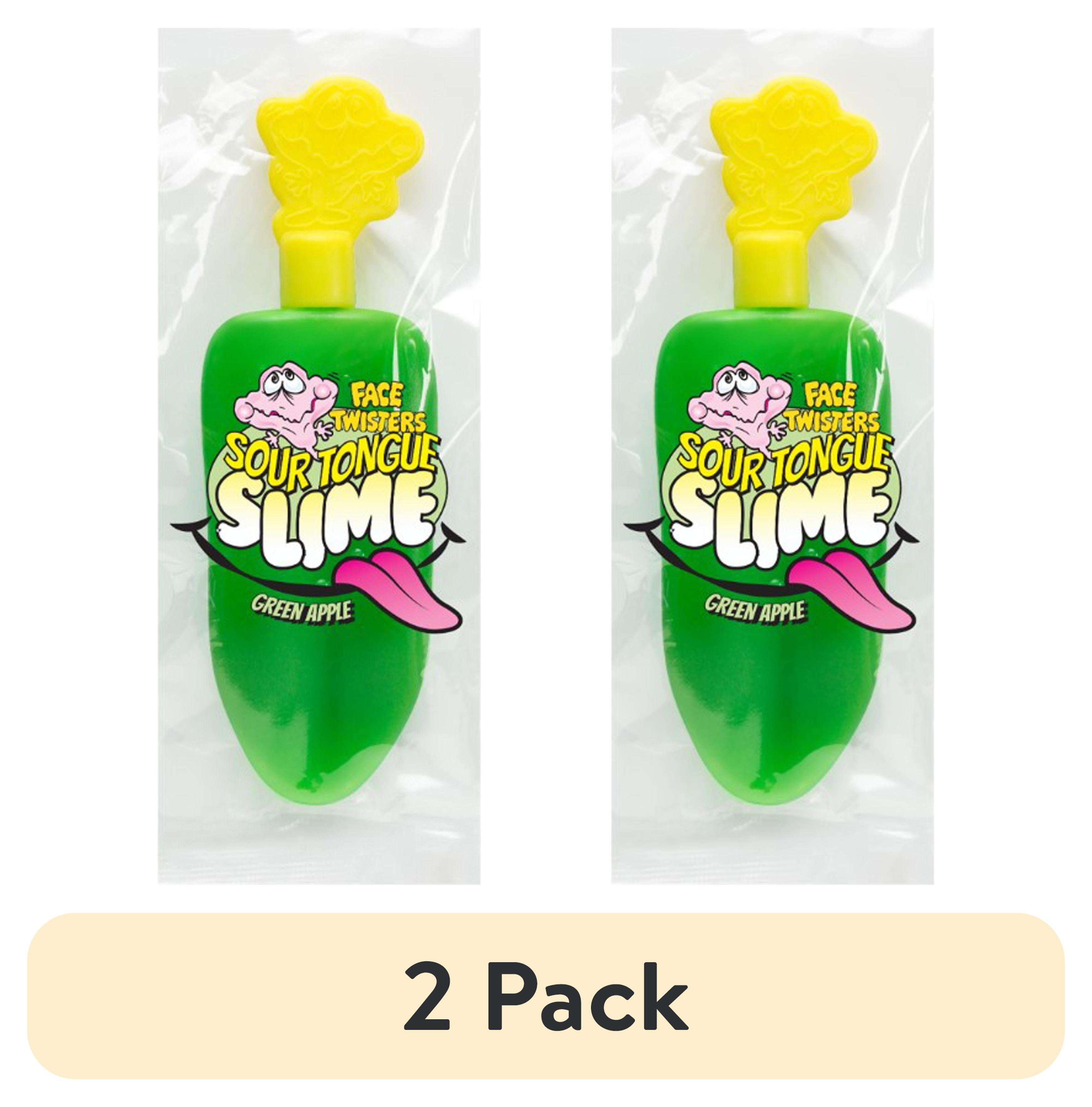 VALIEM MONSTER MOUTH SLIME（SMILEY） Slime Grabber Smiley Face Yellow, 5.5cm | Thimble Toys