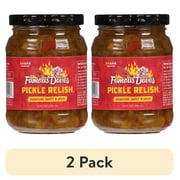 (2 pack) Famous Dave's Signature Sweet 'N Spicy Pickle Relish, 10 fl oz Jar