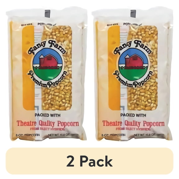 (2 pack) Fancy Farms Premium Popcorn 5.3 Oz. Kit, 36 Per Case