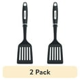 thumbnail image 1 of (2 pack) Farberware Professional Nylon Slotted Kitchen Spatula/Turner with Black Handle, 1 of 12