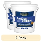 2 pack Farnam SandClear Natural Psyllium Crumbles 3 Pounds 9 Scoops
