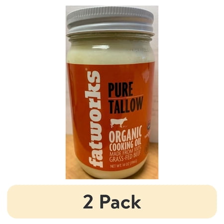 (2 pack) Fatworks Organic PT Cooking Oil 14oz