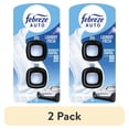 thumbnail image 1 of (2 pack) Febreze AUTO Car Air Freshener, Odor-Fighting Car Vent Clip, Laundry Fresh, 2 Count, 1 of 13