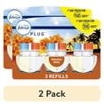 thumbnail image 1 of (2 pack) Febreze Plug In Air Freshener, Odor-Fighting Scented Oil Refill, Hawaiian Aloha, 3 Refills, 1 of 13