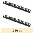 thumbnail image 1 of (2 pack) Fellowes 19-ring Plastic Comb Binding, Black, 10 / Pack (Quantity), 1 of 6