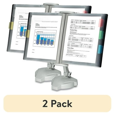 Durable Catalog Display Rack, 12 1-inch Rings, Gray - Walmart.com