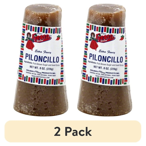 (2 pack) Fiesta Brand Extra Fancy Piloncillo, 8oz Cone