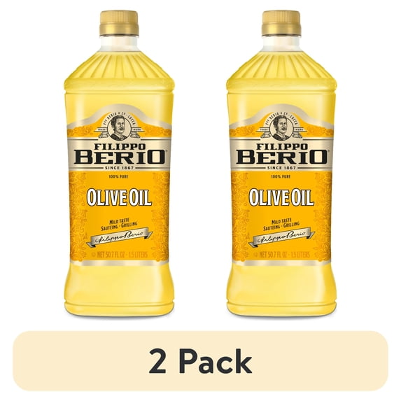 (2 pack) Filippo Berio Olive Oil 50.7 fl oz