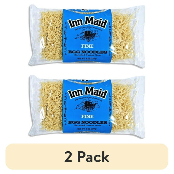 (2 pack) Fine Egg Noodles Value Pack | 8 oz, Pack of 6