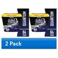 thumbnail image 1 of (2 pack) Finish Quantum Dishwasher Pods, No Pre-Rinse Dishwasher Detergent Soap Soap, Advanced Clean, 84 Count, 1 of 8