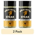 thumbnail image 1 of (2 pack) Fire & Smoke Society Garlic Butter Steak Seasoning, 6.2 Ounce Steak Rub Seasoning Blend, 1 of 13