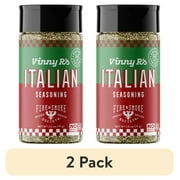 (2 pack) Fire & Smoke Society Vinny R's Italian Seasoning, 2.8 Ounce Mixed Spices & Seasonings