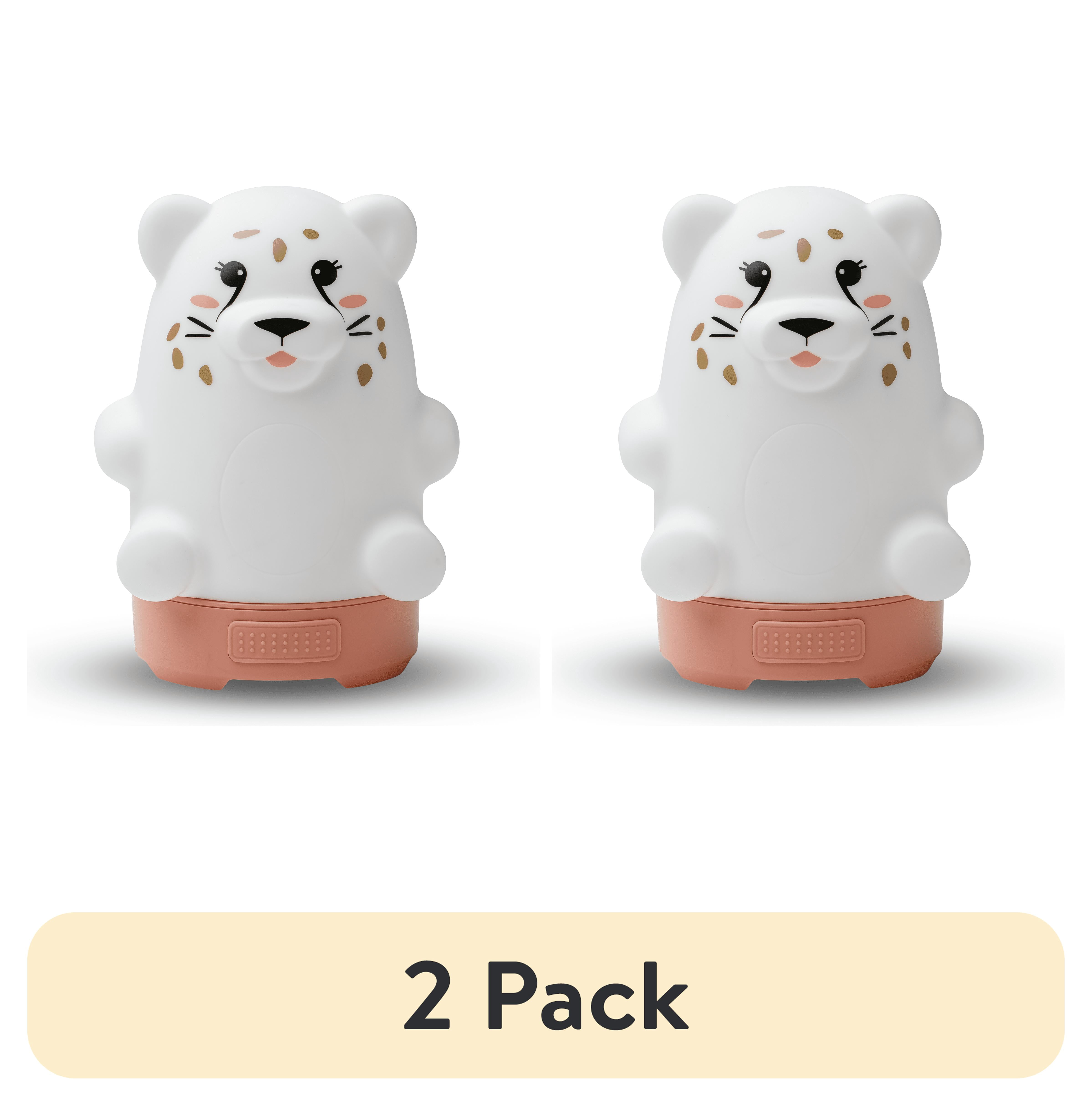 (2 pack) Firefly! Outdoor Gear Cha Cha the Cheetah Lantern, Multi-Color LED, 6 Modes, Battery-Powered