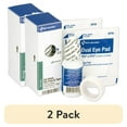 thumbnail image 1 of (2 pack) 4-Piece SmartCompliance Eyewash Set with Eyepads and Adhesive Tape, 1 of 3