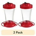 thumbnail interactive-video image 1 of (2 pack) First Nature Hummingbird Feeder 32 oz Red, 1 of 11