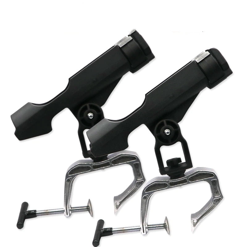 locking fishing rod holder Magma LeveLock All-Angle Adjustable Fish Mount Long lasting plastic jaws hold a variety of rod sizes without deforming or damaging the blank Bekith 2 Pack Fishing Rod
